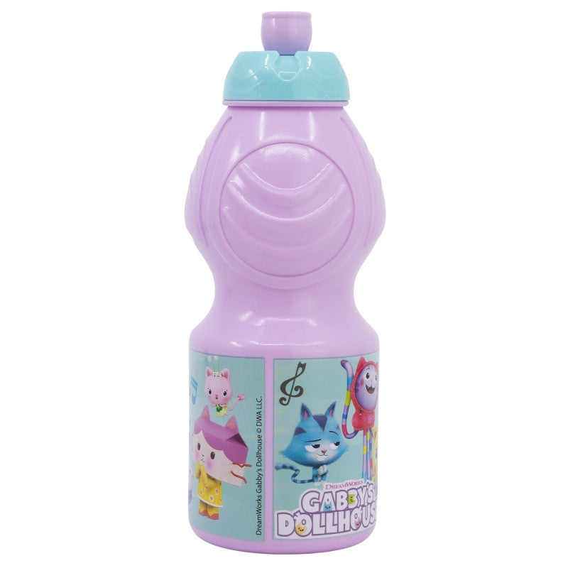 Gabby's Dollhouse Wonderland plastmasas sporta pudele 400 ml
