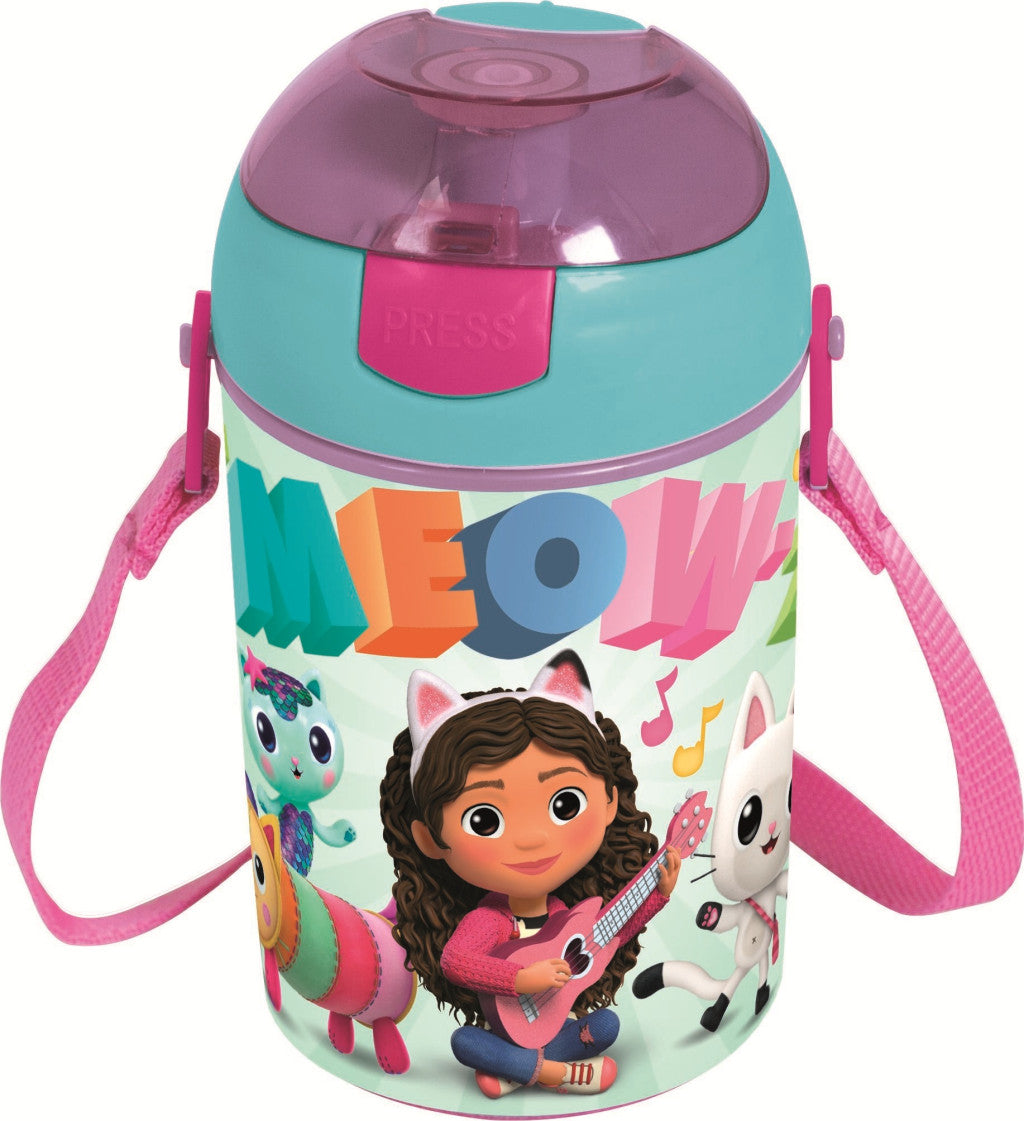 Gabby's Dollhouse Wonderland pudele, sporta pudele 450 ml