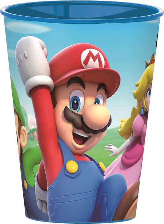 Super Mario plastmasas krūze 260 ml