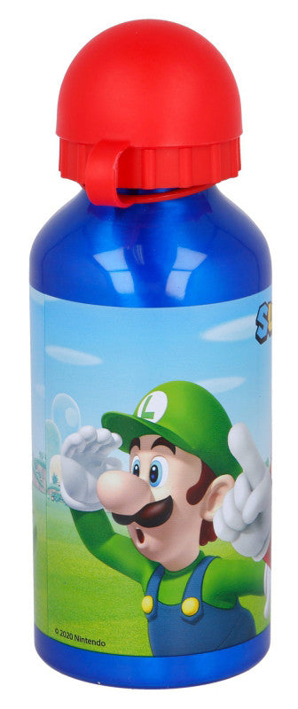 Super Mario alumīnija ūdens pudele 400 ml