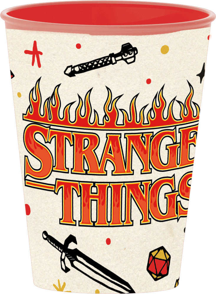 Stranger Things otrādi plastmasas glāze, 260 ml
