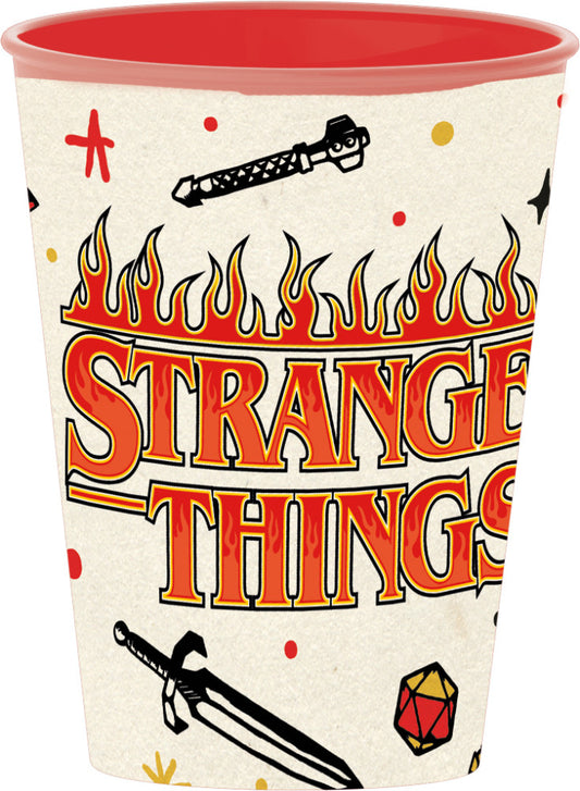Stranger Things otrādi plastmasas glāze, 260 ml