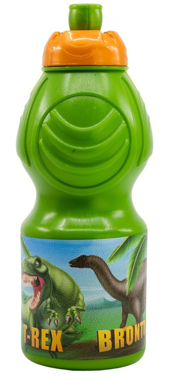 Dinozaura pudele, sporta pudele 400 ml