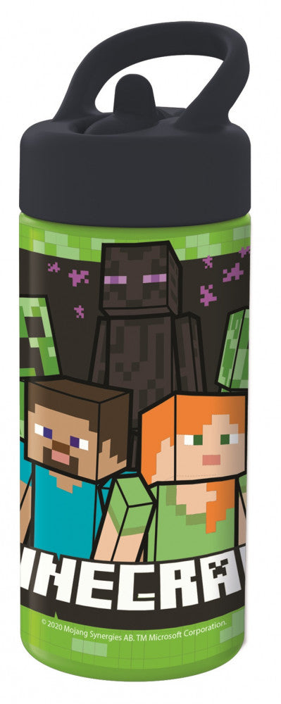 Minecraft ūdens pudele, sporta pudele 410 ml