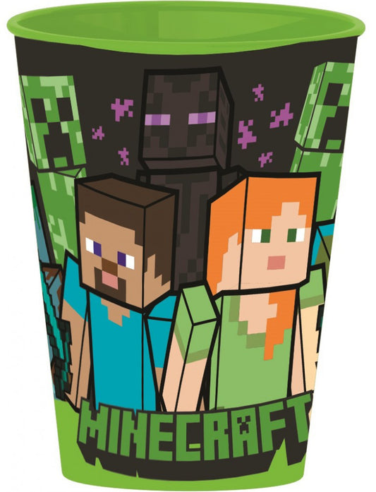 Minecraft krūze, plastmasas 260 ml