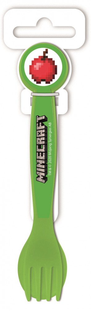Minecraft Creeper plastmasas galda piederumu komplekts - 2 gabali