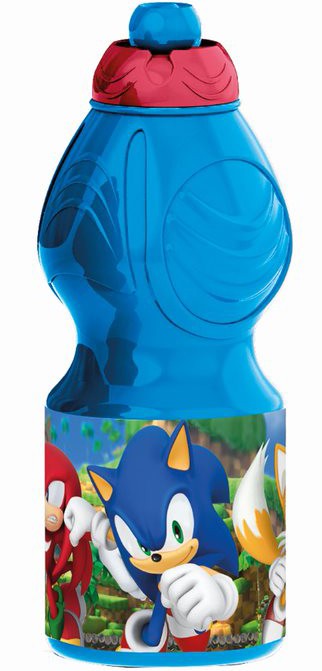 Sonic the Hedgehog pudele, sporta pudele 400 ml