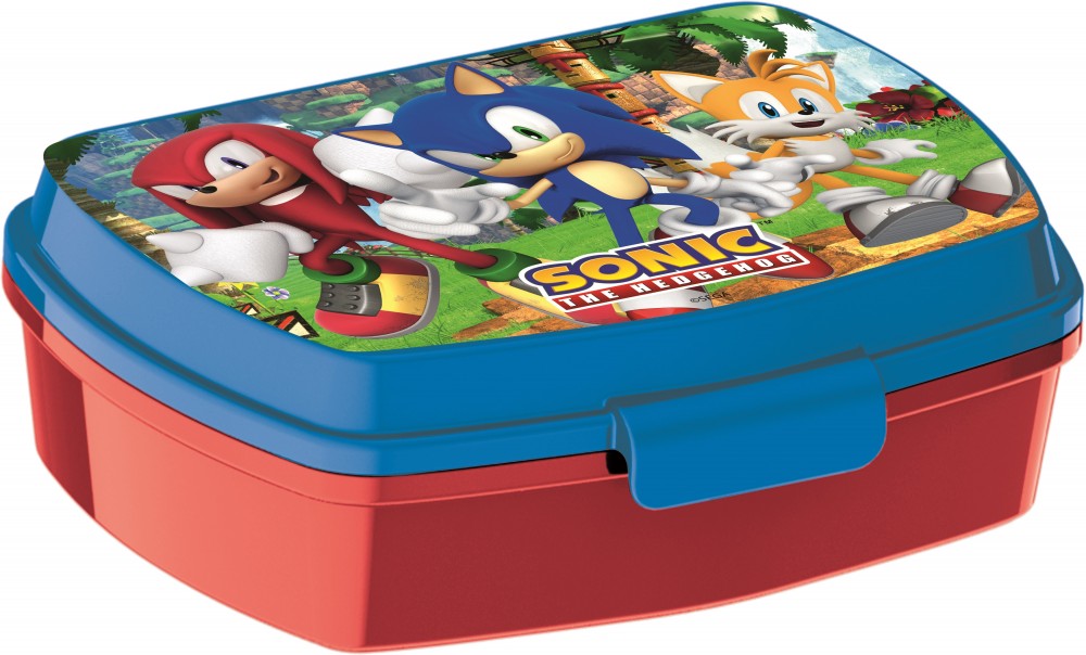 Sonic the Ezis Piedzīvojums Smieklīga Plastmasas Sendviču Kaste