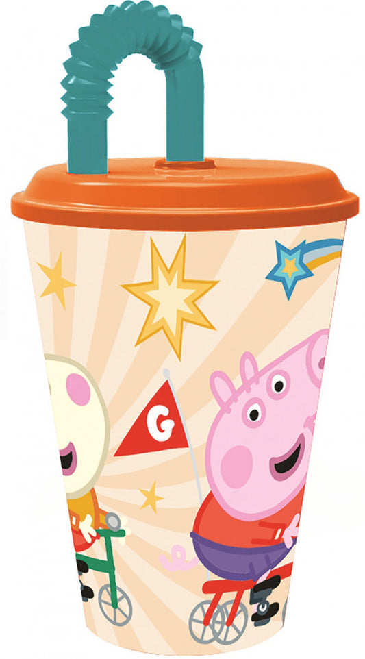 Peppa Pig Kindness salmiņu krūzīte, plastmasas 430 ml