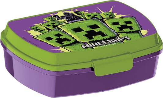 Smieklīga plastmasas sviestmaižu kaste Minecraft The Movie