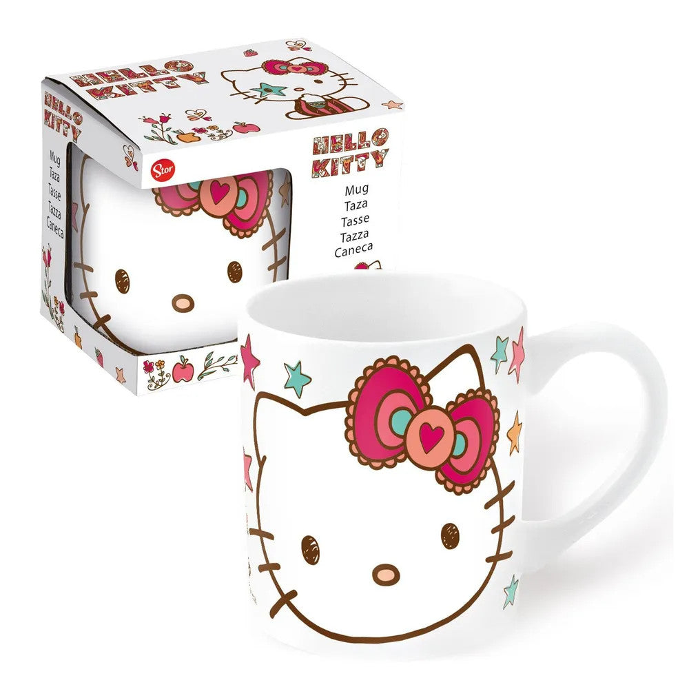 Hello Kitty Stars porcelāna krūze 325 ml (11 unces) dāvanu kastītē