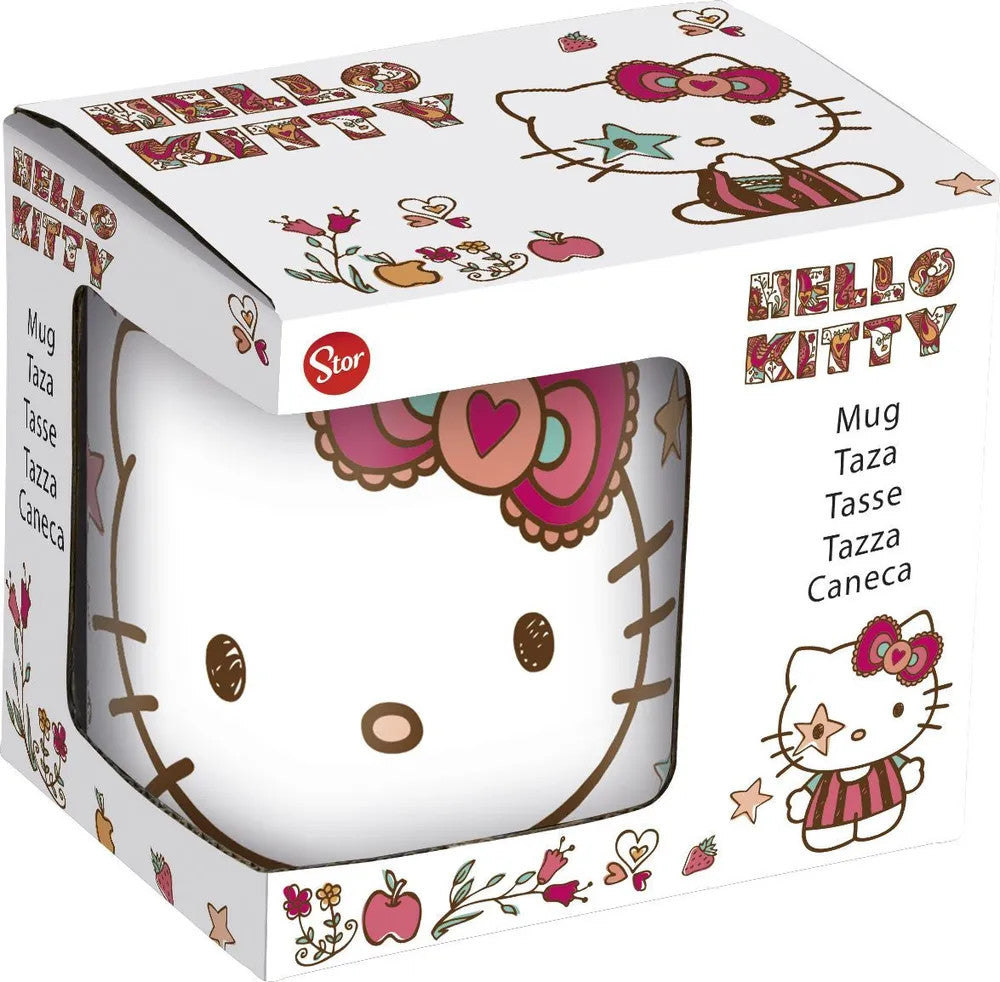 Hello Kitty Stars porcelāna krūze 325 ml (11 unces) dāvanu kastītē