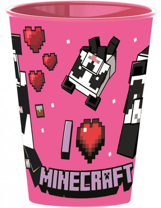Minecraft plastmasas krūze 260 ml
