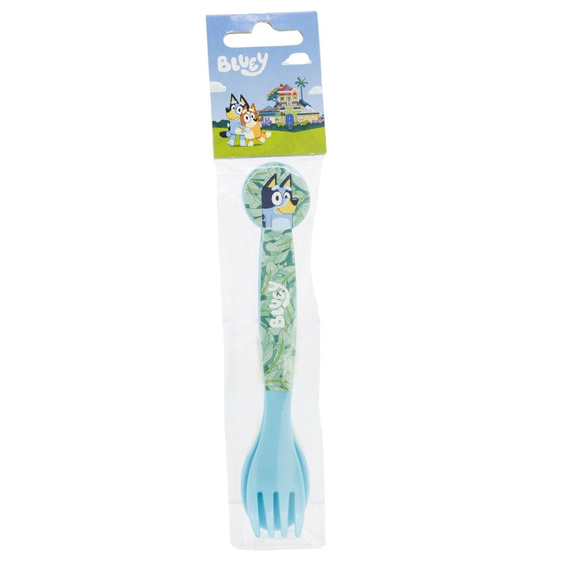 Bluey Leaves plastmasas galda piederumu komplekts - 2 gabali
