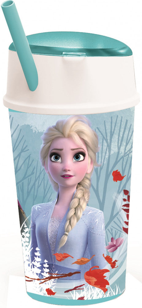 Disney Frozen atspirdzinājumu un uzkodu turētājs krūzītei 400 ml
