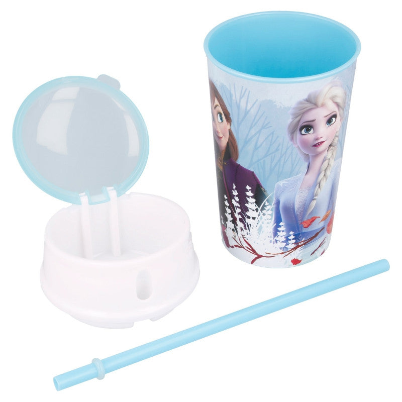 Disney Frozen atspirdzinājumu un uzkodu turētājs krūzītei 400 ml
