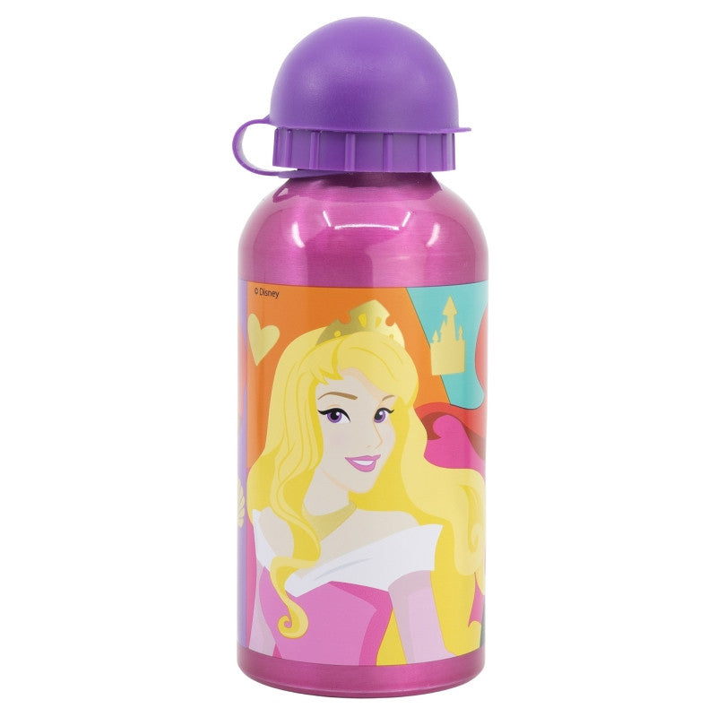 Disney Princess spilgta alumīnija pudele 400 ml