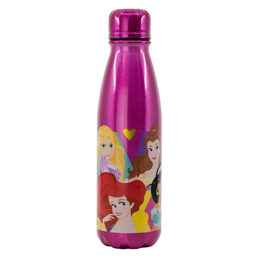 Disney Princess spilgta alumīnija pudele 600 ml