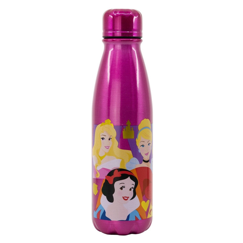 Disney Princess spilgta alumīnija pudele 600 ml
