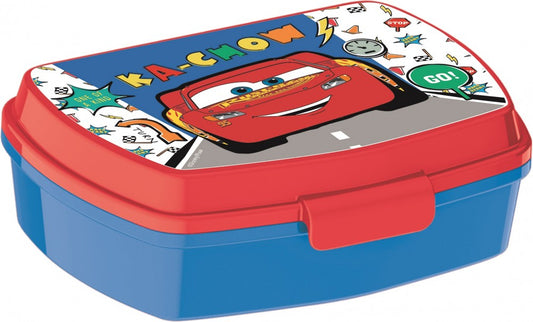 Disney Cars Lets Race smieklīgā plastmasas sviestmaižu kaste