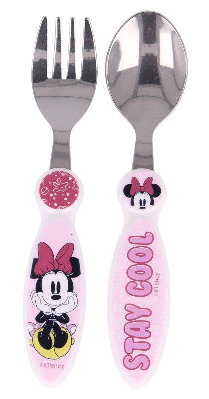 Disney Minnie metāla galda piederumu komplekts - 2 daļas