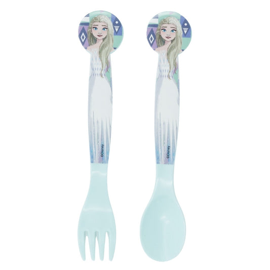Disney Frozen ledus burvju plastmasas galda piederumu komplekts - 2 gabali