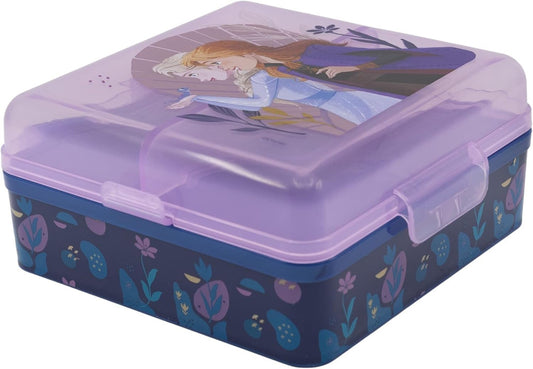 Disney Frozen Journey daudznodalījumu pusdienu kaste, sviestmaižu kaste