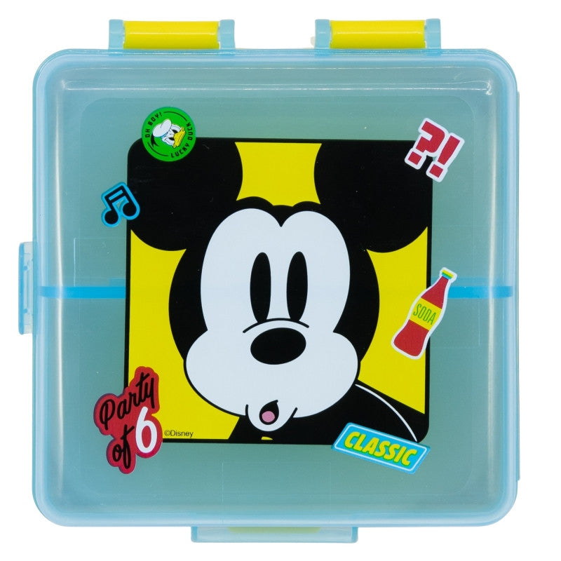 Disney Mickey Fun-Tastic daudznodalījumu pusdienu kaste, sviestmaižu kaste