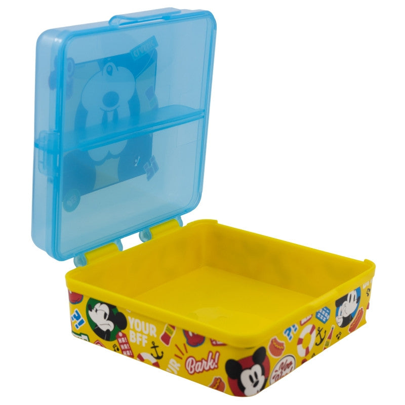 Disney Mickey Fun-Tastic daudznodalījumu pusdienu kaste, sviestmaižu kaste