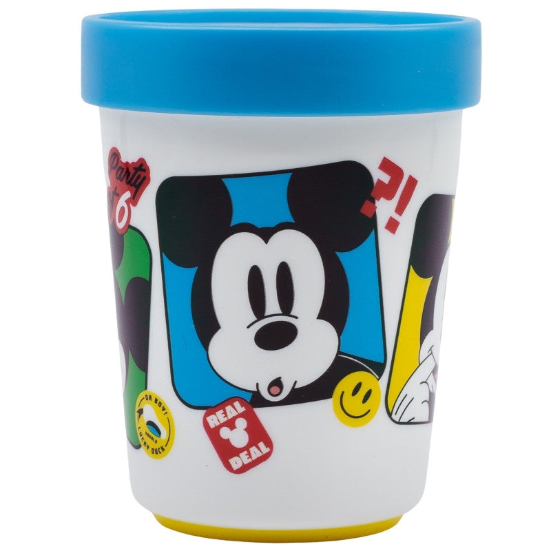 Disney Mickey Fun-Tastic neslīdoša mikroplastmasas krūzīte 260 ml