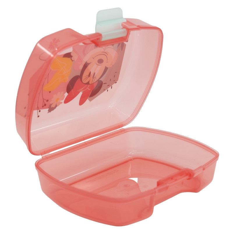 Disney Minnie Being More Premium plastmasas sviestmaižu kaste