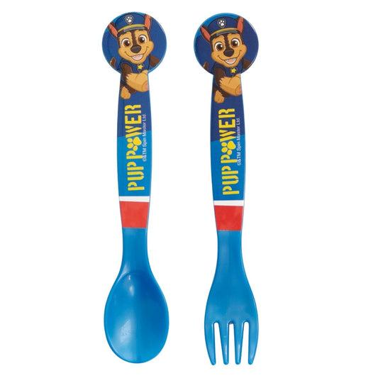 Paw Patrol Pup Power plastmasas galda piederumu komplekts - 2 gabali