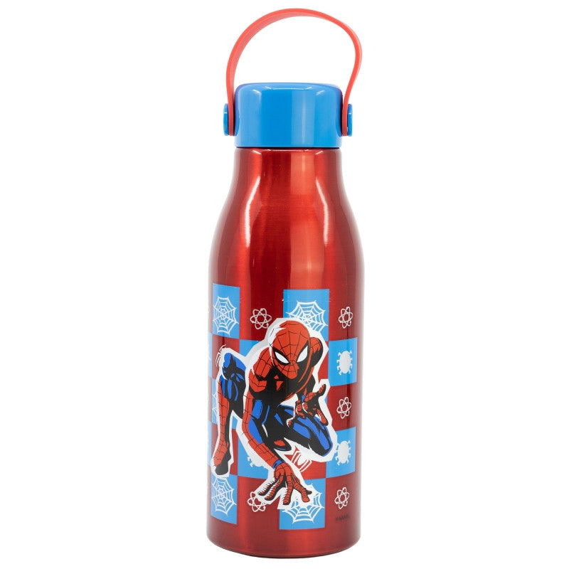Zirnekļcilvēka režģa elastīga alumīnija pudele 760 ml