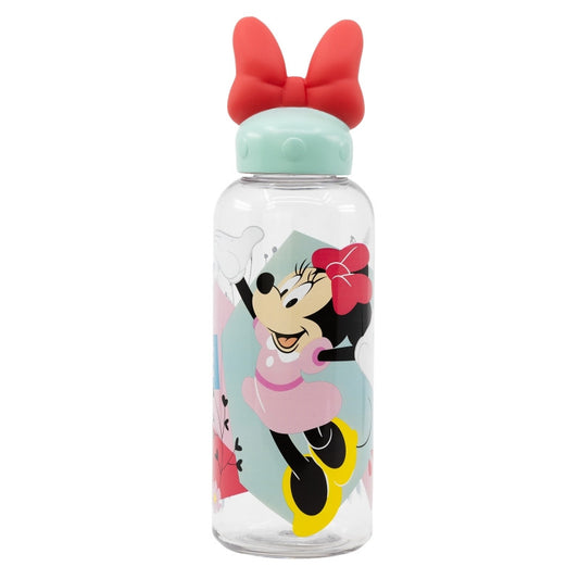 Disney Minnie Being More 3D figūriņa plastmasas ūdens pudele 560 ml