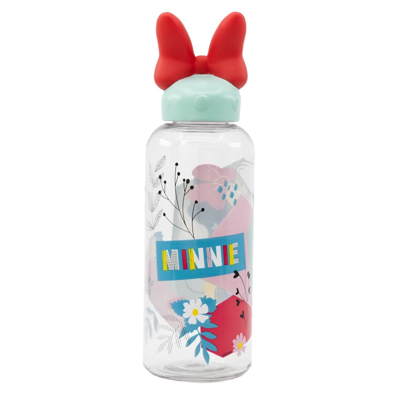 Disney Minnie Being More 3D figūriņa plastmasas ūdens pudele 560 ml