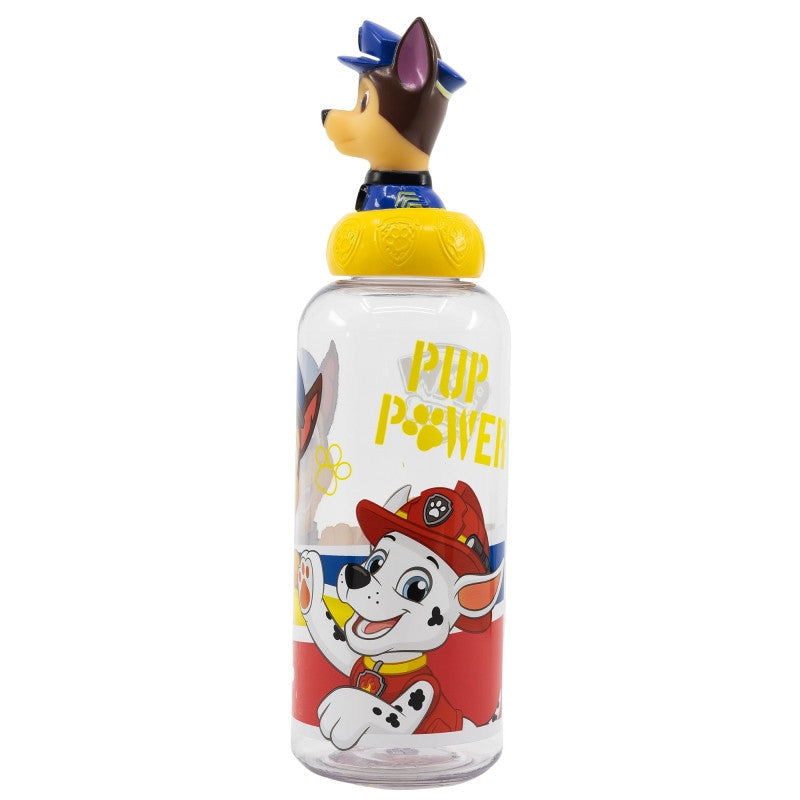 Ķepu patruļas kucēnu spēka 3D figūriņa, plastmasas pudele, 560 ml
