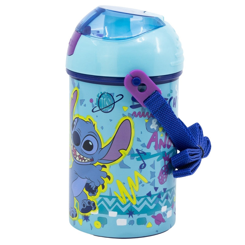 Disney Lilo un Stitch Dance ūdens pudele, sporta pudele 450 ml