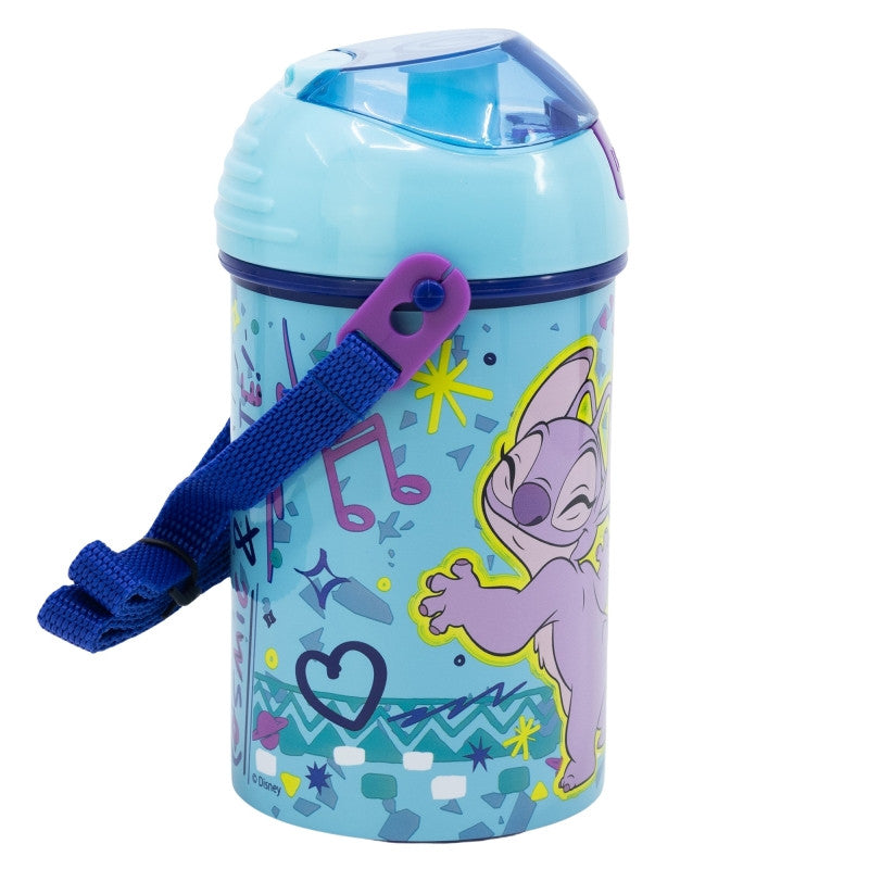 Disney Lilo un Stitch Dance ūdens pudele, sporta pudele 450 ml