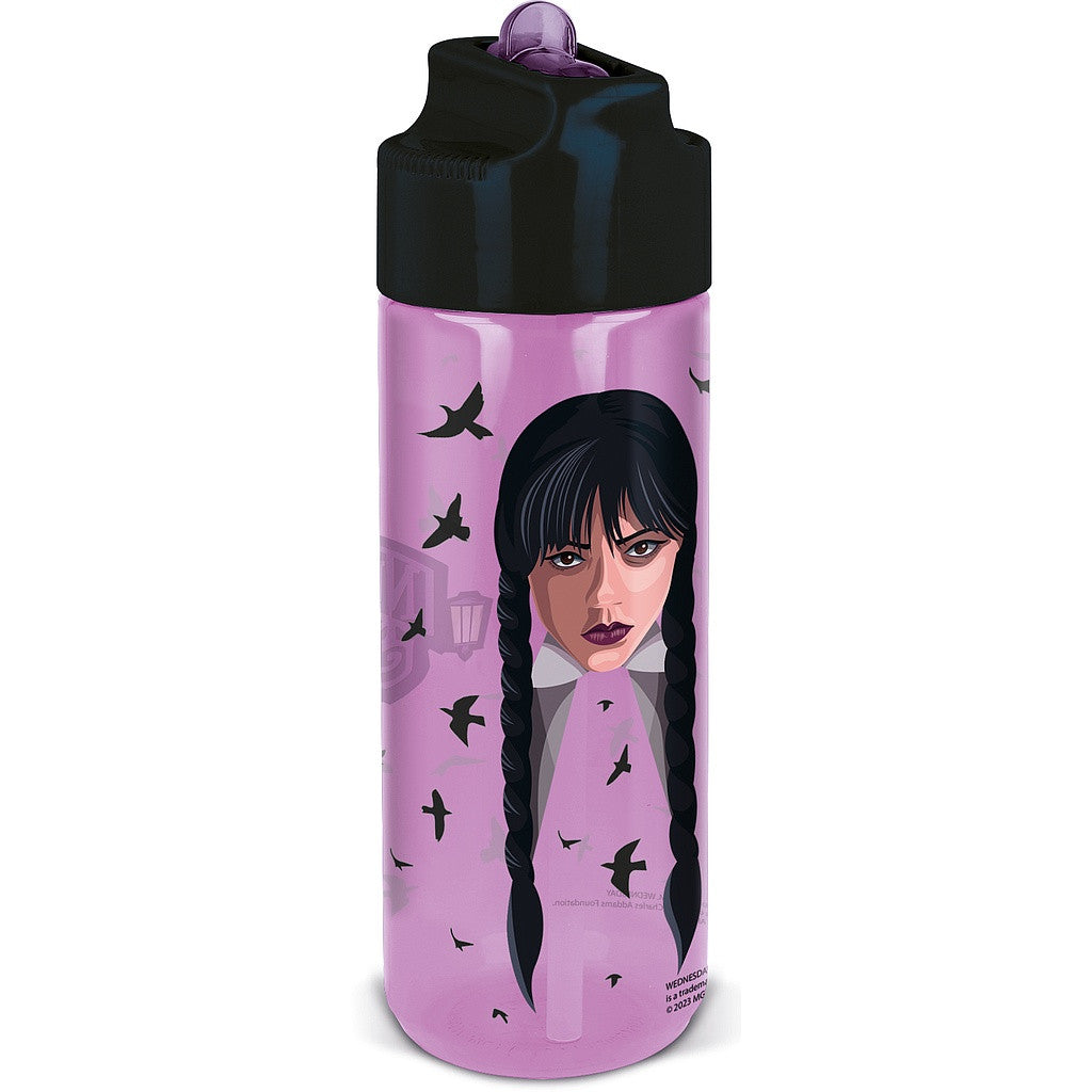 Wednesday Nevermore Academy Hydro plastmasas pudele 540 ml