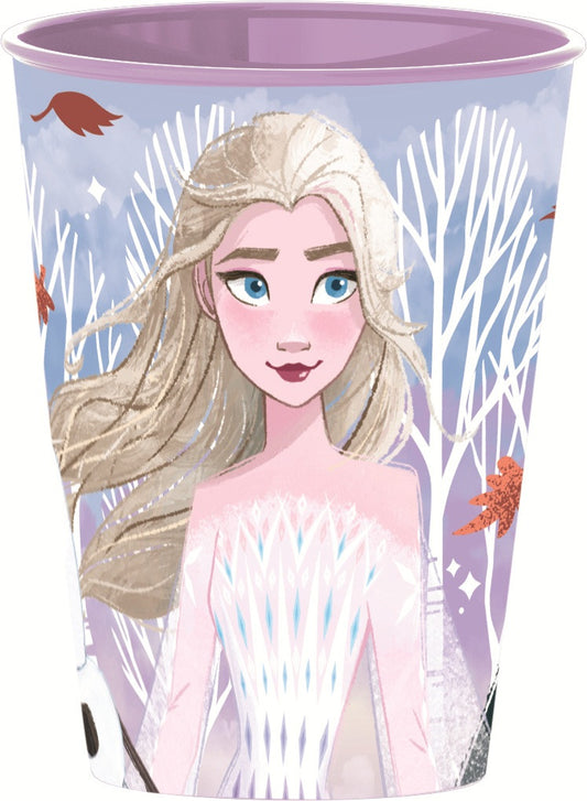 Disney Frozen rudens lapu plastmasas krūzīte 260 ml