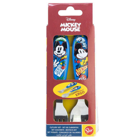 Disney Mickey True Champions metāla ergo galda piederumu komplekts - 2 daļas