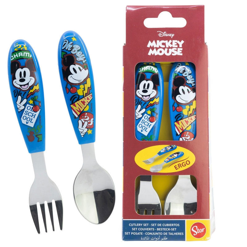 Disney Mickey True Champions metāla ergo galda piederumu komplekts - 2 daļas