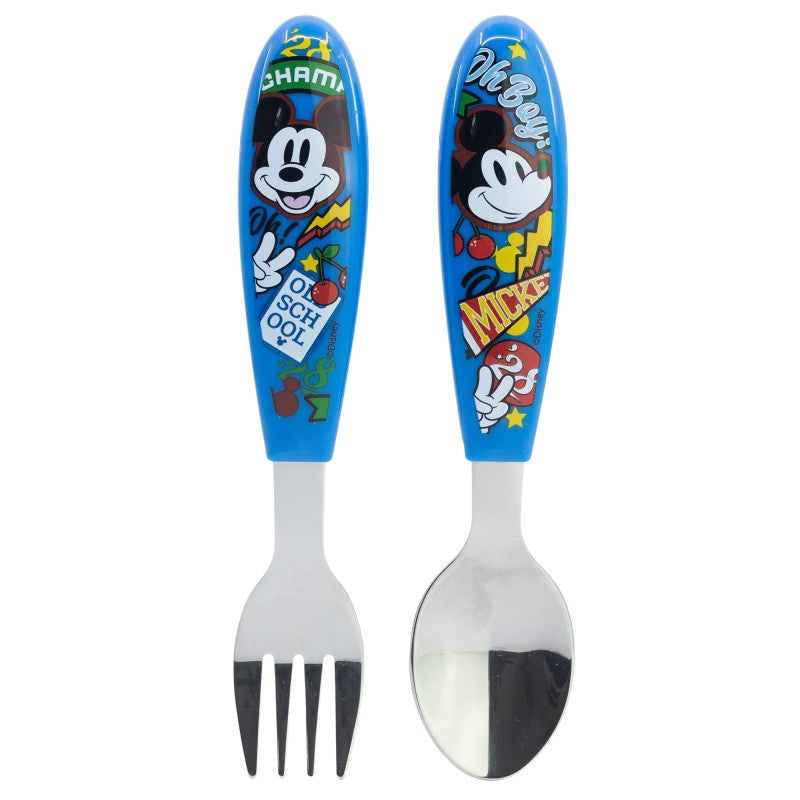 Disney Mickey True Champions metāla ergo galda piederumu komplekts - 2 daļas