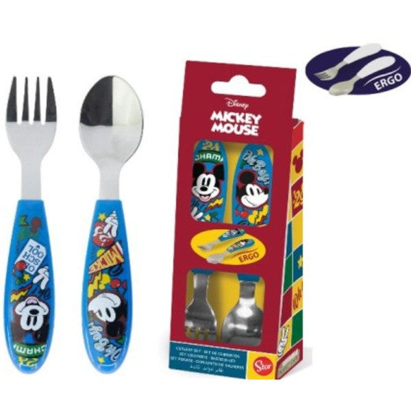 Disney Mickey True Champions metāla ergo galda piederumu komplekts - 2 daļas