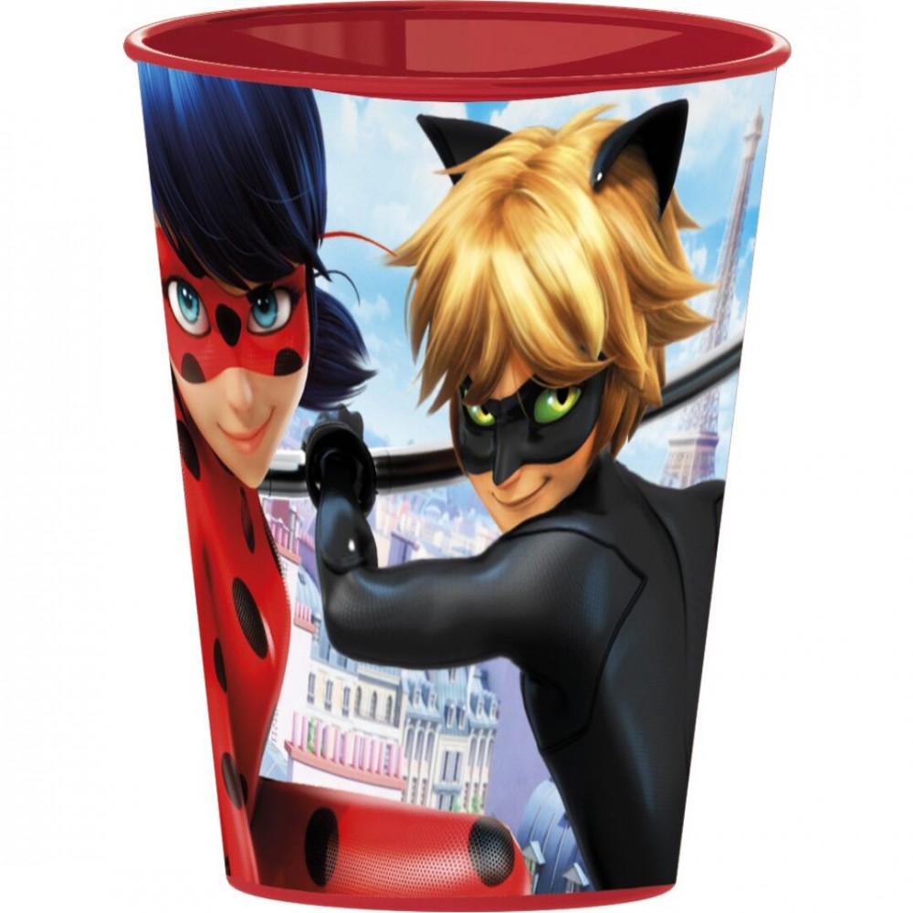 Miraculous Ladybug plastmasas krūzīte 260 ml