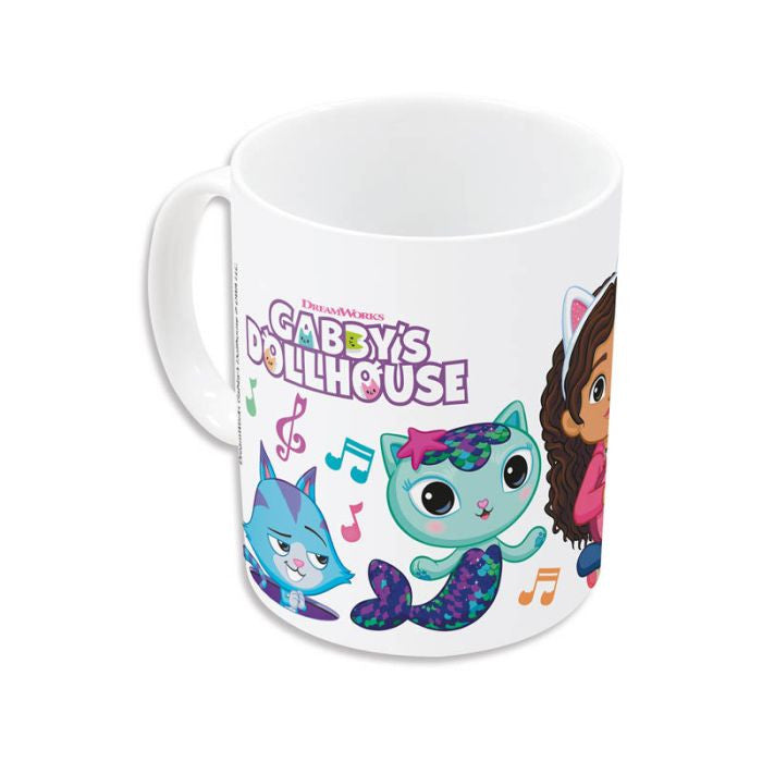 Gabby's Dollhouse Music porcelāna krūze 235 ml (8 unces) dāvanu kastītē
