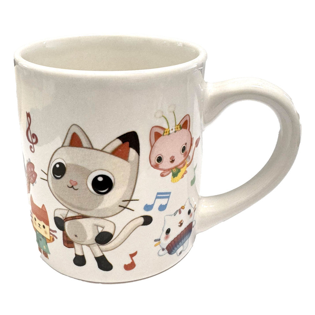Gabby's Dollhouse Music porcelāna krūze 235 ml (8 unces) dāvanu kastītē