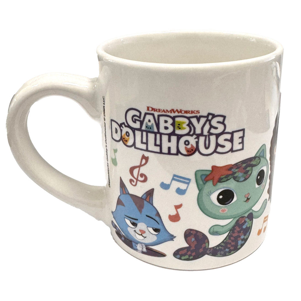 Gabby's Dollhouse Music porcelāna krūze 235 ml (8 unces) dāvanu kastītē