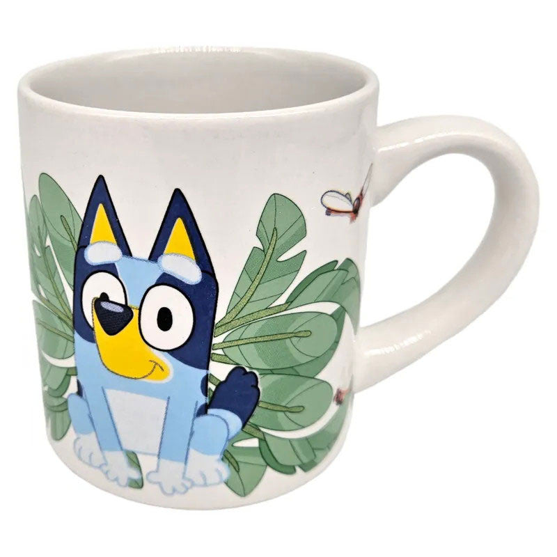 Bluey Leaves porcelāna krūze 235 ml (8 unces) dāvanu kastīte