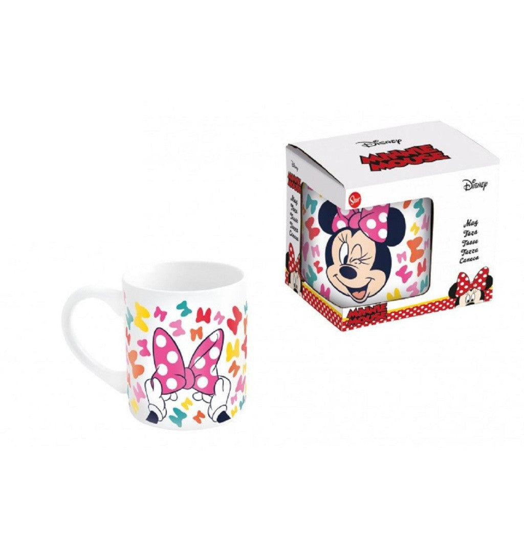 Disney Minnie Bows porcelāna krūze 235 ml (8 unces) dāvanu kastītē